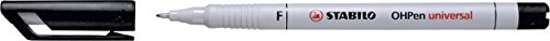 Stabilo OHPen Universal Folienschreiber (wasserlöslich fein) 4er Pack grün, rot, blau, schwarz - 3