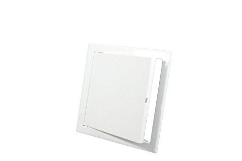 Preisvergleich Produktbild Revisionstür 60 x 60cm Stahlblech weiß Simpel Klick Verschluss