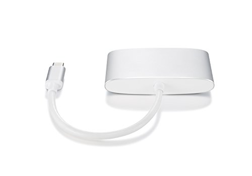 Supremery – 4k USB 3.1 Typ C zu HDMI Adapter USB-C Adapter Digital AV | USB 3.1 SuperSpeed+ | Ladefunktion Power Delivery | 4k UHD / Full HD 1080p Ultra HD 3840×2160 | für Apple Macbook 12“ neues MacBook 2016 2015, Google Chromebook Pixel oder ASUS Zen AiO - 7