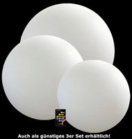 LED RGB Gartenkugel 50cm mit Farbwechsel für Garten o. Wohnbereich - 8