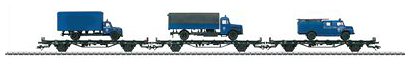 Preisvergleich Produktbild 48724 - Märklin H0 - Flachwagen-Set THW"