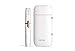 Produktbild Philip Morris' IQOS KIT Bluetooth HEATSTICK 2.4P PLUS Tobacco Heating System with Charger and cleaning kit (latest version 6.2018). Reduces exposure to tar and other toxic byproducts of burning cigarettes. Color: White. IQOS heating system Holder - Model: A1403; IQOS Portable Charger - Model: A1503; IQOS Adapter - Model: S21A20.