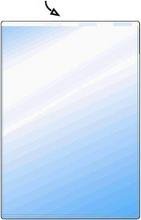 HETZEL Ausweishülle, A7, 76 x 107 mm, PVC, genarbt, 0,17 mm