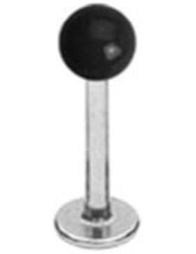 Paula & Fritz® Piercing Tragus Lippe aus Edelstahl Chirurgenstahl 316L UV Ball...