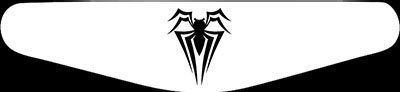 Preisvergleich Produktbild Play Station PS4 Lightbar Sticker Aufkleber Spiderman (weiß)