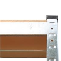 Steckregal 160x160x40 cm + kostenloser Versand / 640 kg Lagerregal Werkstattregal Schwerlast-Regal - 3