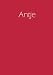 Produktbild Notizbuch/Tagebuch/Namensbuch: Antje: A4 - blanko - rot