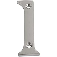 Modern Anthracite House Number Sign No Number Thin Stainless Steel - View #5