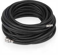 POWAIR0204 Druckluftschlauch aus Gummi Kompressorschlauch Verlängerung 15 Meter Schlauchverlängerung Male – Female - 2