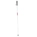 Produktbild IPOTCH Blindenlangstock 4-teilig klappbar Blindenstock Gehhilfe, Trekkingstoecke Wandern Stock 125cm