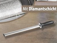 TokioKitchenWare Diamant-Wetzstahl, 29 cm - 2