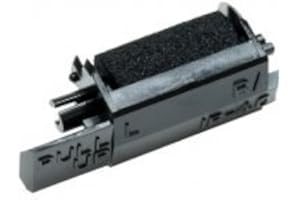 SWARTZ INK Package of Five Sharp XE-A107 Cash Register Ink Roller, Black, Compatible