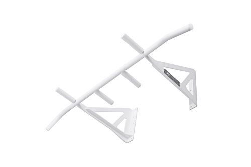 Klimmzugstange für die Wand von HOLD STRONG Fitness / Sonderanfertigung für die Montage über dem Türrahmen oder in tiefen Räumen – HS-KU-W6W – Weiß - 2