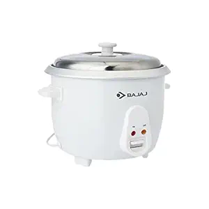 Bajaj RCX 5 1.8L Rice Cooker, White