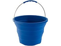 Rosenstein & Söhne Faltbarer Silikon-Eimer, 7 Liter - 4