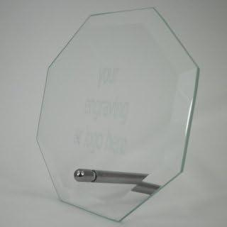 OCTAGONAL GLASS ECONOMY AWARD W212