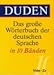 Produktbild Duden - Das grosse Wörterbuch der deutschen Sprache: (Duden) Das große Wörterbuch der deutschen Sprache, 10 Bde, Bd.10, Vide-Zz