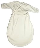 Organic Cotton Summer Baby Sleeping Bag-Unbleached-74/80 6-12m