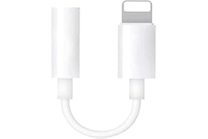 Kawer Headphone Adapter for iPhone, 3.5mm Aux Audio Jack Earphone Connector Dongle Headset Accessories for iPhone 12/11/XS/XS Max/XR/X/7/8/8P, Support All iOS System