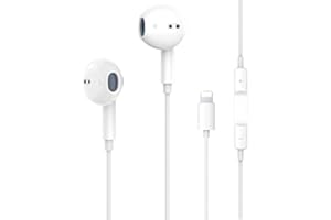 THECOOPIDEA Cuffie per iPhone, In-Ear con filo Auricolari con Controllo del Volume e cancellazione del rumore Microfono Stereo HiFi, Cuffie Compatibile con iPhone 14/14 Pro/13/13Pro/12/SE/11/11Pro/XS Max/XR