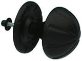 16-6131 - 75 MM AMIG - Pomo Puerta Negro Mate Amig 75 Mm