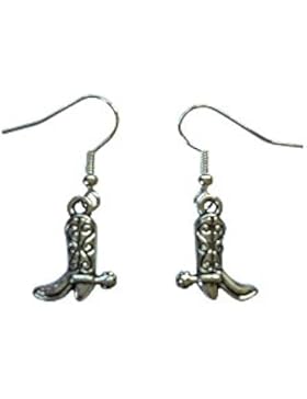 Line Dance Ohrringe Cowboystiefel