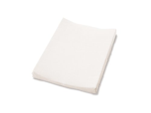 Pinolino Shaped Changing Mat with Terry Cloth cover (Plain White/Nature)