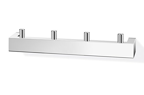 ZACK 40035 Linea Handtuchhakenleiste, Edelstahl hochglänzend, 4 Haken