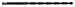 Produktbild Izar 12206 HSS für Metall HSS din1869 N Serie extra-larga 5,50 x 205 mm