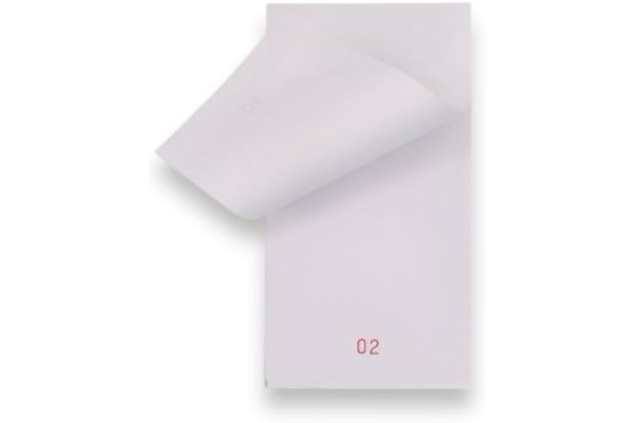 Restaurant Numbered Order Pads, 63mm x 127mm, Single Copy (10)