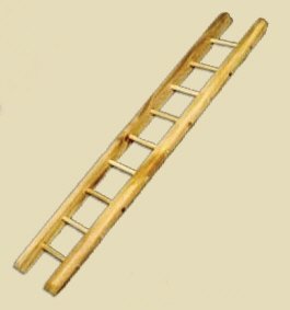 Krippenzubehör, Leiter, Länge 14cm