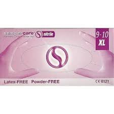 Preisvergleich Produktbild SemperCare Nitril latexfrei ungepudert Handschuhe XL