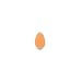 Minifamily® 1 Pcs Orange Supper Micro Mini Size Water drop Beauty Flawless Makeup Blender Comestic Sponge Puff for Professional Detail Special Part Eyebrow Make Up
