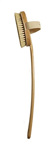 Hydrea London Classic - Cepillo para cuerpo con cerdas naturales