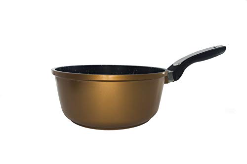 ROSSETTO Casserole de 20cm, Fonte Alu, Revêtement Anti-Adhérent, Tous Feux Dont Induction