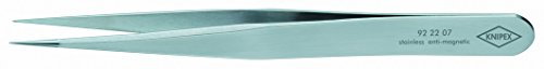 KNIPEX 92 22 07 Präzisions-Pinzette spitze Form 115 mm