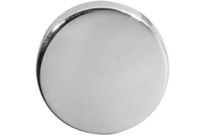 Kooples Hardware Blank Escutcheons – Grade 304 Satin Stainless Steel Door Cover Plates (Polished Stainless Steel, 52x8mm)