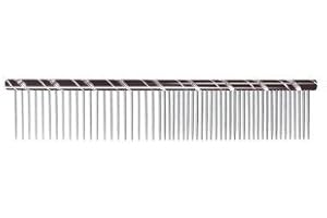 CHADOG Peigne Metal Double 50/50 16 CM - Dents