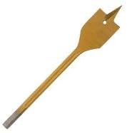 UK Drills - Machine Flat Bits - Hex Shank, Fully Hardened Hand Tool - to Be Used in Wood & Similar Materials Only - 1 x 40.0mm