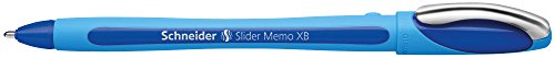 Schneider Slider Memo XB Kugelschreiber (Kappenmodell) 10er Packung blau - 4