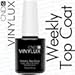 CND VINYLUX TOP COAT & COLOUR. 15ml BOTTLES. PLUS 100ml NOURISHING REMOVER (BLACK POOL)