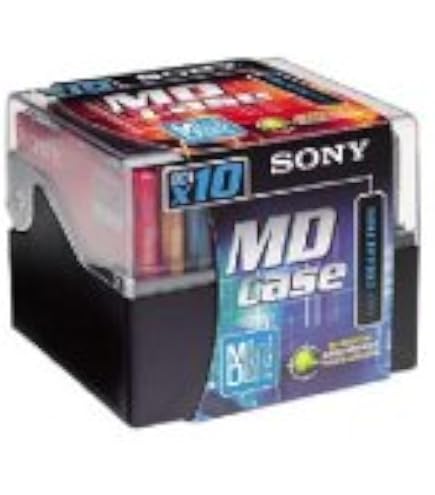 10 Minidisc Maxell Color Club MD 74 / 80 min (3 neuf, 7 d'occasion