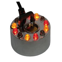 Preisvergleich Produktbild Ultraschall-Vernebler mit 12 LEDs, mit Beleuchtung, wasserfest