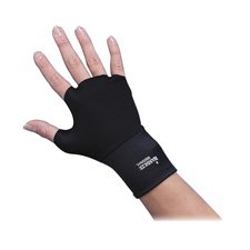 Dome Handeze 3704 Support Gloves, Black, Medium, Sold as 1 Pair