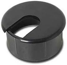 2in Round Wire Grommet, Black by Ziotek