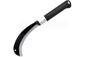 FINPAN Newest Japanischer Unkraut Sichel Manganstahlklinge Halbmondförmige Sichel 200mm No.2212