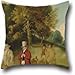 Produktbild 20 X 20 Inches / 50 By 50 Cm Oil Painting John R. Wildman - J.M.W. Turner And Walter Fawkes At Farnley Hall Throw Pillow Covers,2 Sides Is Fit For Indoor,wife,teens Boys,club,coffee House,home