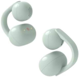 Sony LinkBuds Clip, Auricolari Wireless Open-Ear a Clip, Comfort per Tutto il Giorno, fino a 37 ore di Autonomia, Chiamate Nitide e Bluetooth Multipoint per Lavoro e Uso Quotidiano – Green