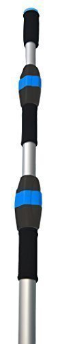well2wellness® Aluminium Teleskopstange zur Poolreinigung, 3-tlg. 120 - 360 cm