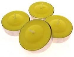 PMS PACK OF 10 CITRONELLA TEALIGHT CANDLES IN COLOUR WINDOW